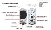 Heltec.WiFi LoRa 32 V3 - 868MHz ESP32 Entwicklungsboard 0,96" OLED Display WIFI Bluetooth