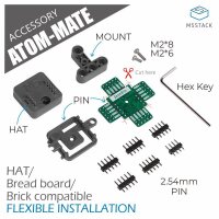 M5Stack ATOM Mate DIY Expansion Kit Compatible with Atom Matrix Atom Lite