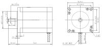 Pololu Stepper Motor NEMA 23 Unipolar/Bipolar 200...