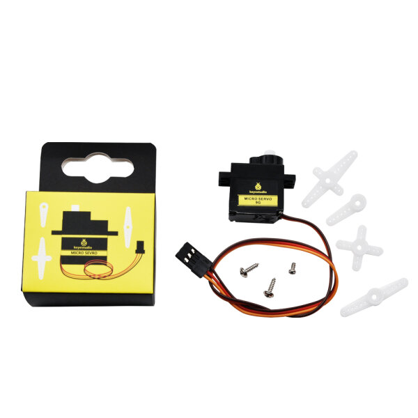 Keyestudio Micro Servo SG90 Compatible with Arduino 180 degrees