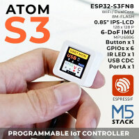 M5Stack AtomS3 Dev Kit with 0.85inch Screen Programmable Controller