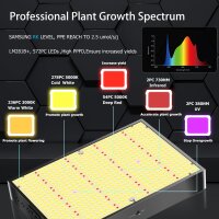 100W Dimmable LED Grow Lamp