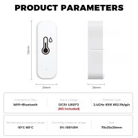 Smart WiFi Temperature and Humidity Sensor