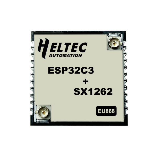 Heltec HT-CT62 LoRa/LoRaWAN Node Module 868MHz (ESP32-C3 + SX1262)