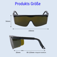 Laser Safety Goggles 10600nm Wavelength Laser Goggles...