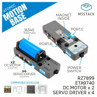 M5Stack ATOMIC Motion Base (STM32F030) Servo and DC Motor...