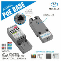 M5Stack ATOMIC PoE Base W5500 for ATOM Series