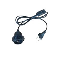 3M EU Power Cable E27 Lamp Holder with Switch,  2-Prong...