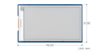 Waveshare 3.7inch e-Paper (G) raw display 31065