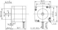 Pololu Stepper Motor NEMA 23 Unipolar Bipolar 200...