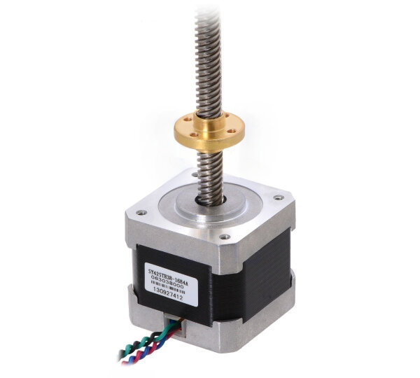 Pololu Stepper Motor NEMA 17 28cm Lead Screw Bipolar 200 Steps Rev 42x38mm 2.8V 1.7 A Phase